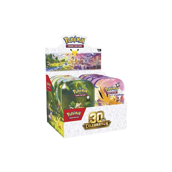 30th Celebration Mini Tin Dislay