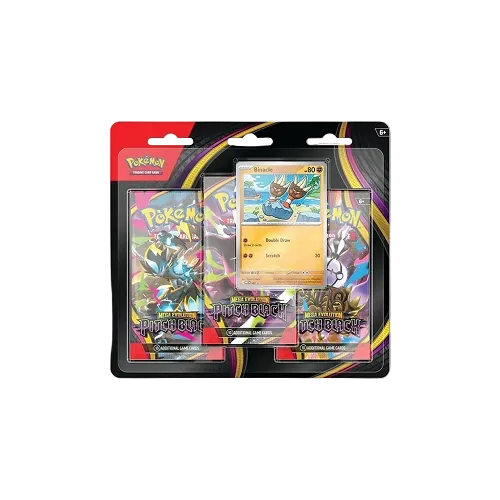 Pitch Black 3 Pack Blister