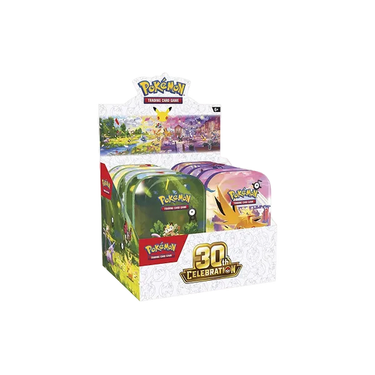 30th Celebration Mini Tin Dislay