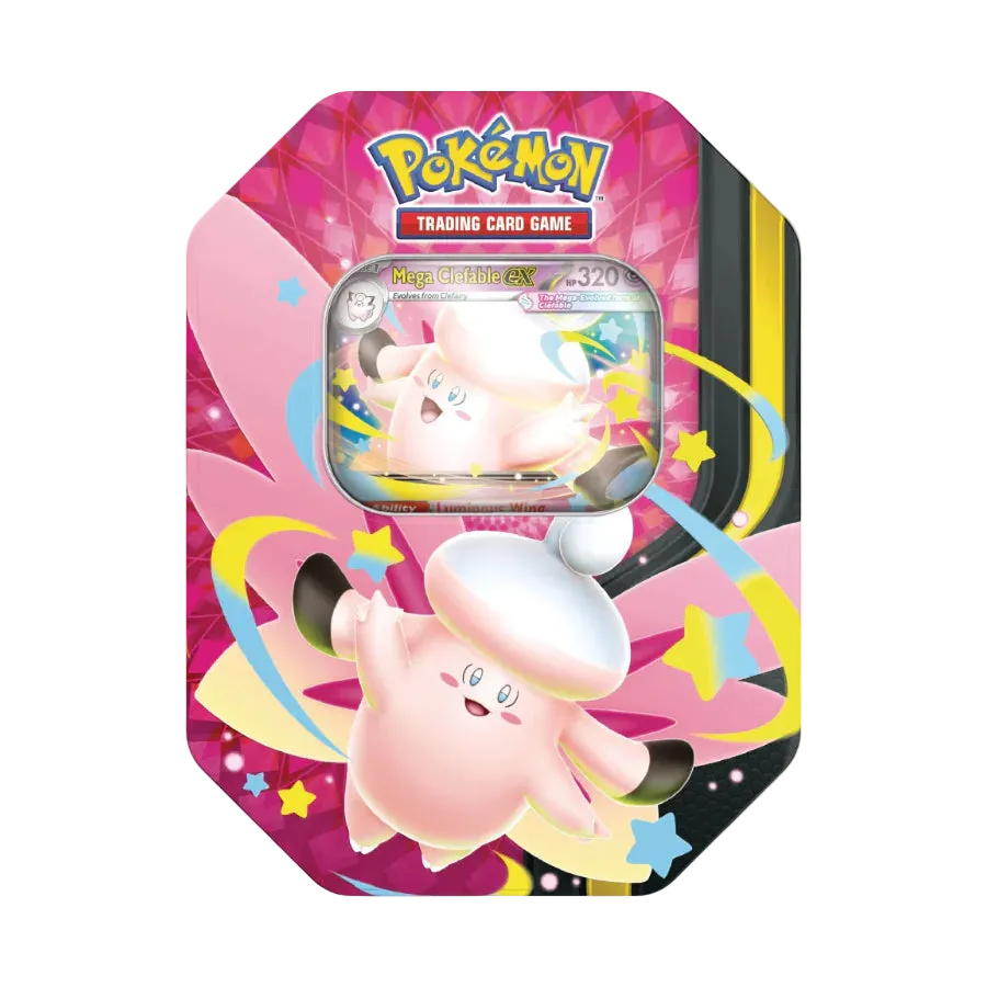 Mega Moonlit Tin - Gengar / Clefable